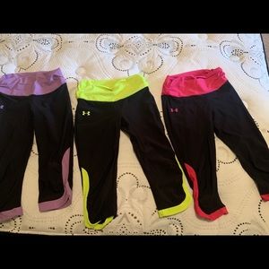 Underarmour cropped Capri leggings